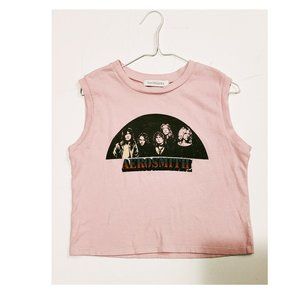 DAY DREAMER Sleeveless Women's T-Shirt Crop Top